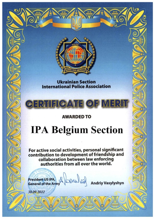 Certificaat Merit